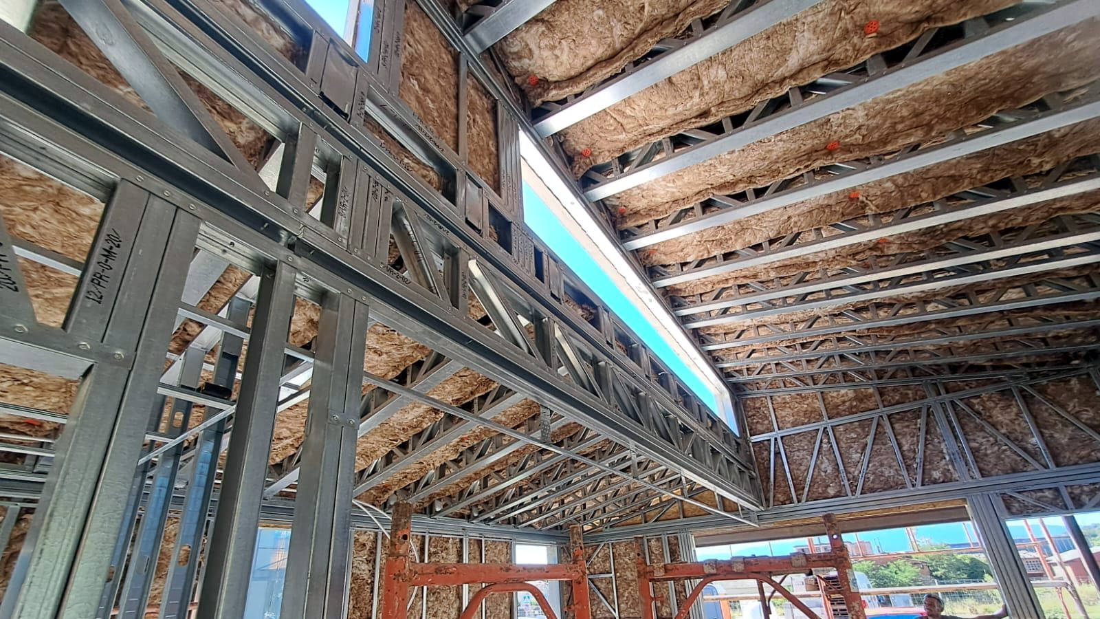 Estructuras en casa en Breda (Girona)