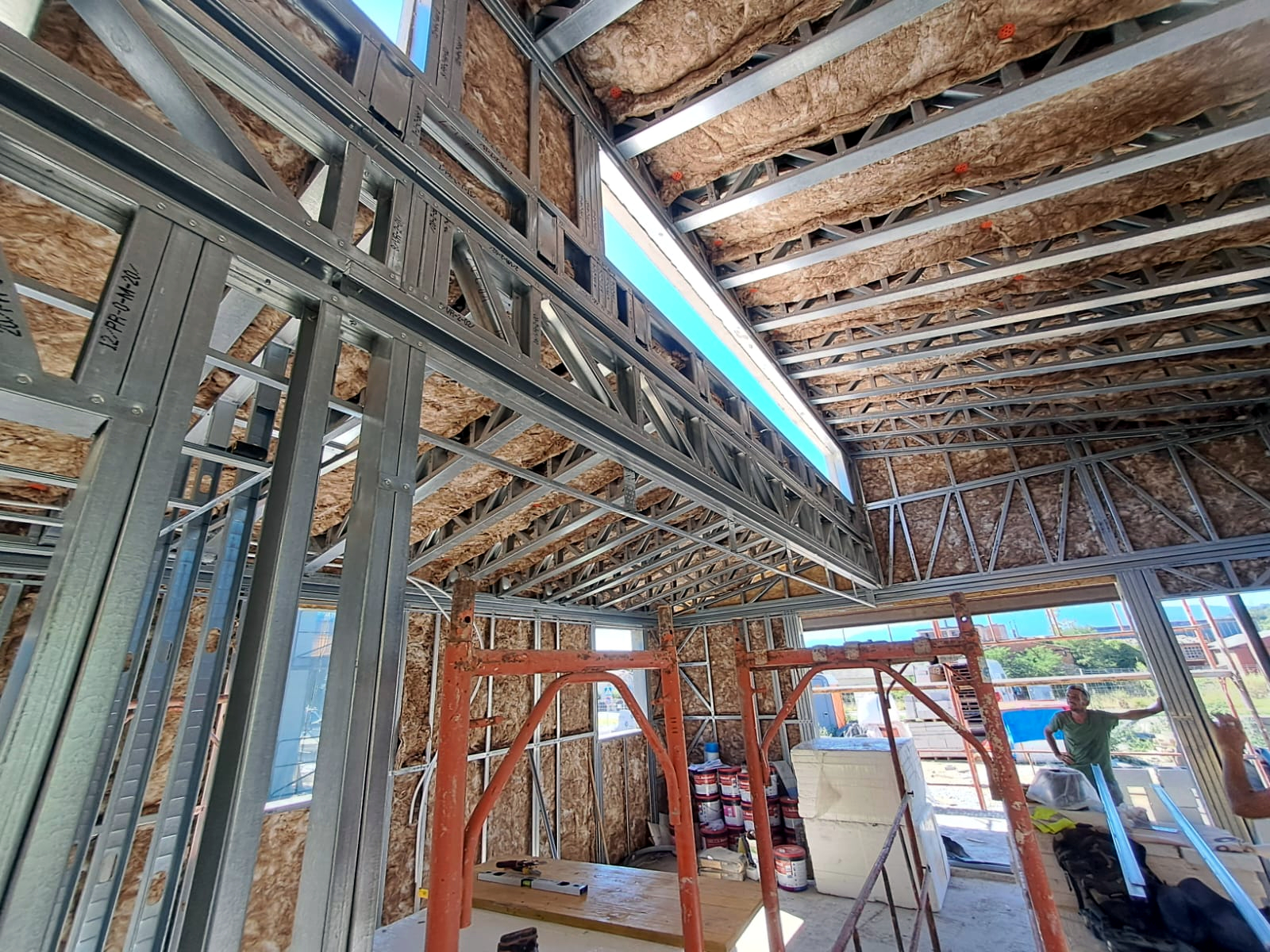 Estructuras en casa en Breda (Girona)